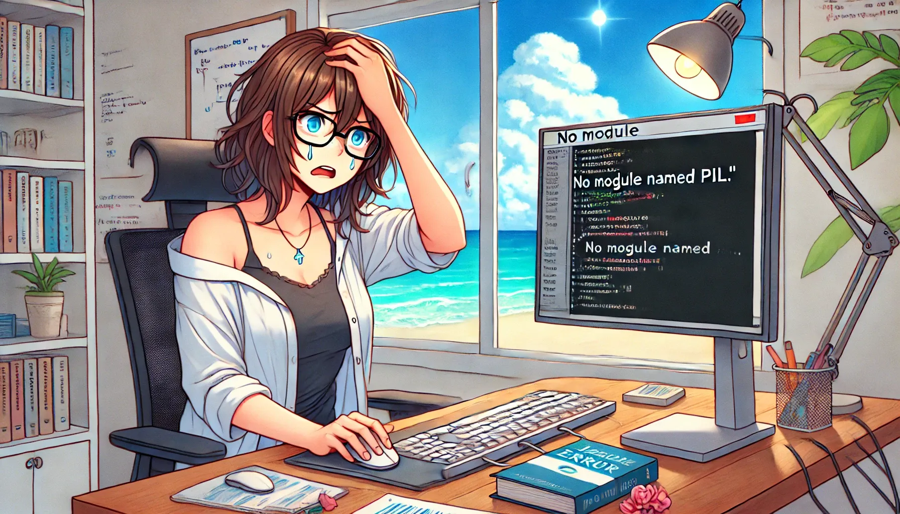 No module named pil 