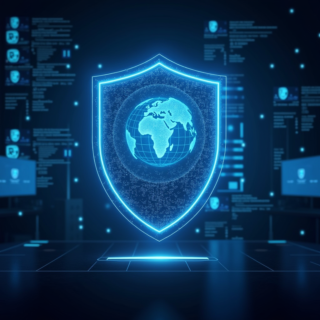 Project Glasswing의 40개 이상 기업이 참여한 사이버보안 방어 네트워크 개념도