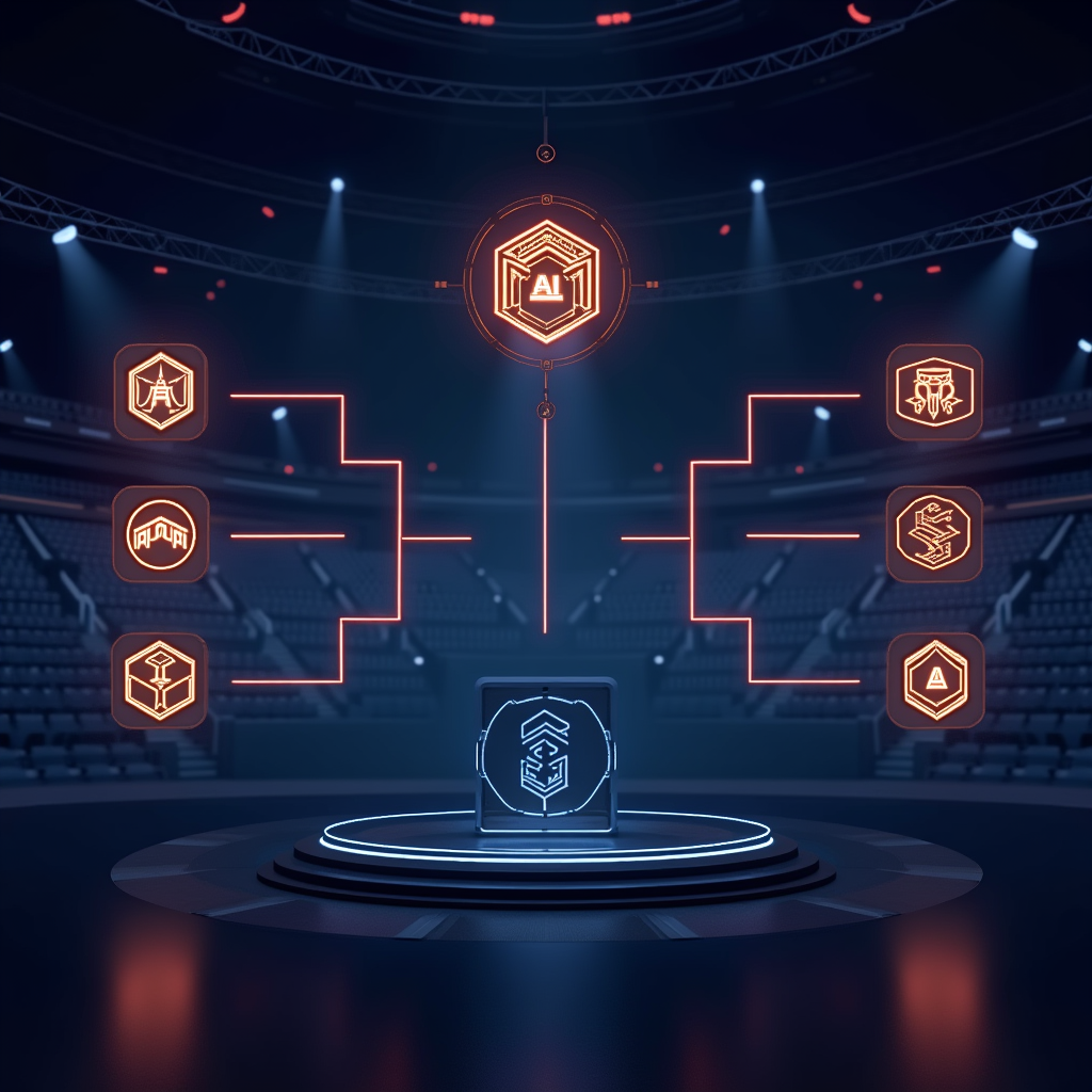 GPT-5.4, Claude Opus 4.6, Gemini 3.1 Pro, Grok 4.20 네 모델의 벤치마크 성능 비교 시각화