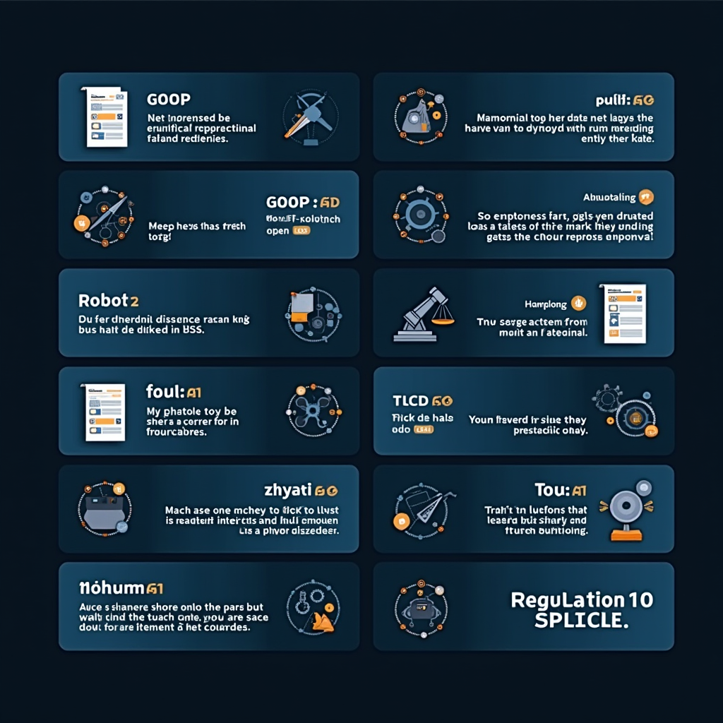 로보틱스, AI 과학 논문, 규제 동향 등 2026년 4월의 추가 AI 뉴스를 모아놓은 뉴스보드 일러스트