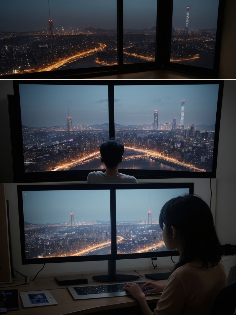 한국에서 새벽 3시에 NVIDIA GTC 2026 키노트 라이브 스트리밍을 시청하는 모습