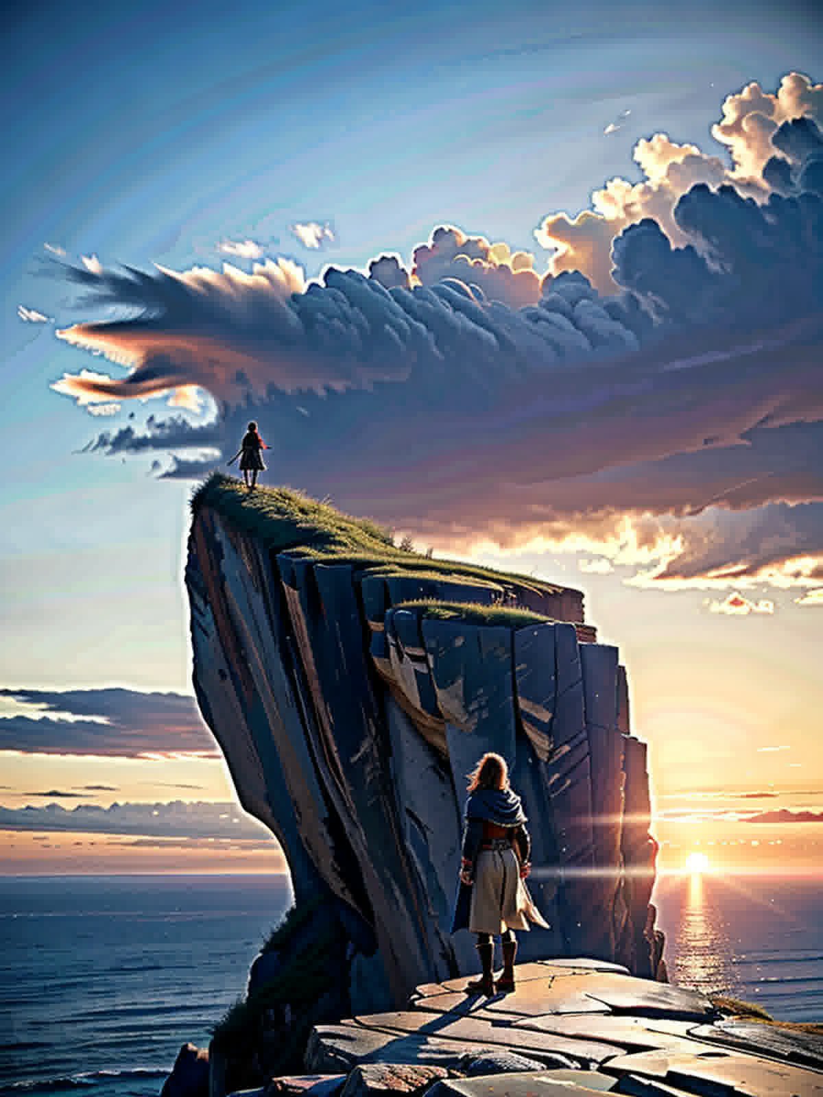 전사 - DreamShaper