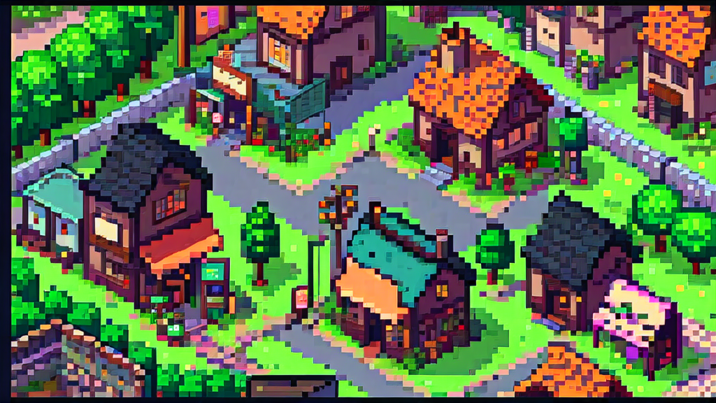 Godot 2D 픽셀 게임 "Little Town Manager" 완전 개발 가이드