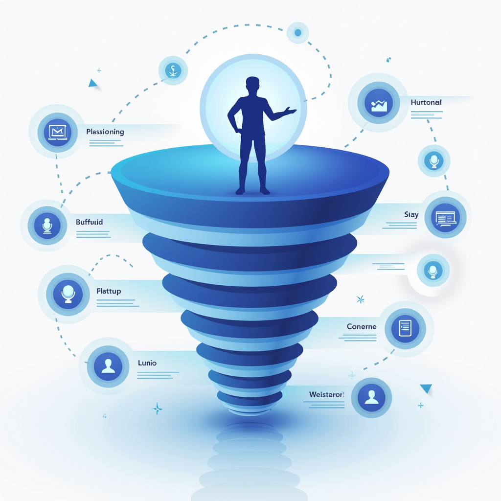 기존 5단계 구매 여정이 AI 에이전트를 통해 3단계로 압축되는 과정을 보여주는 인포그래픽