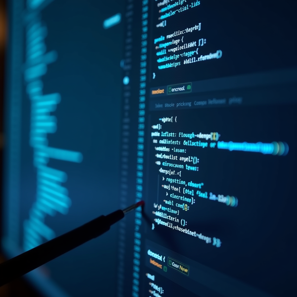 GPT-5.4의 computer use 기능으로 소프트웨어를 자율 조작하는 AI 에이전트 화면