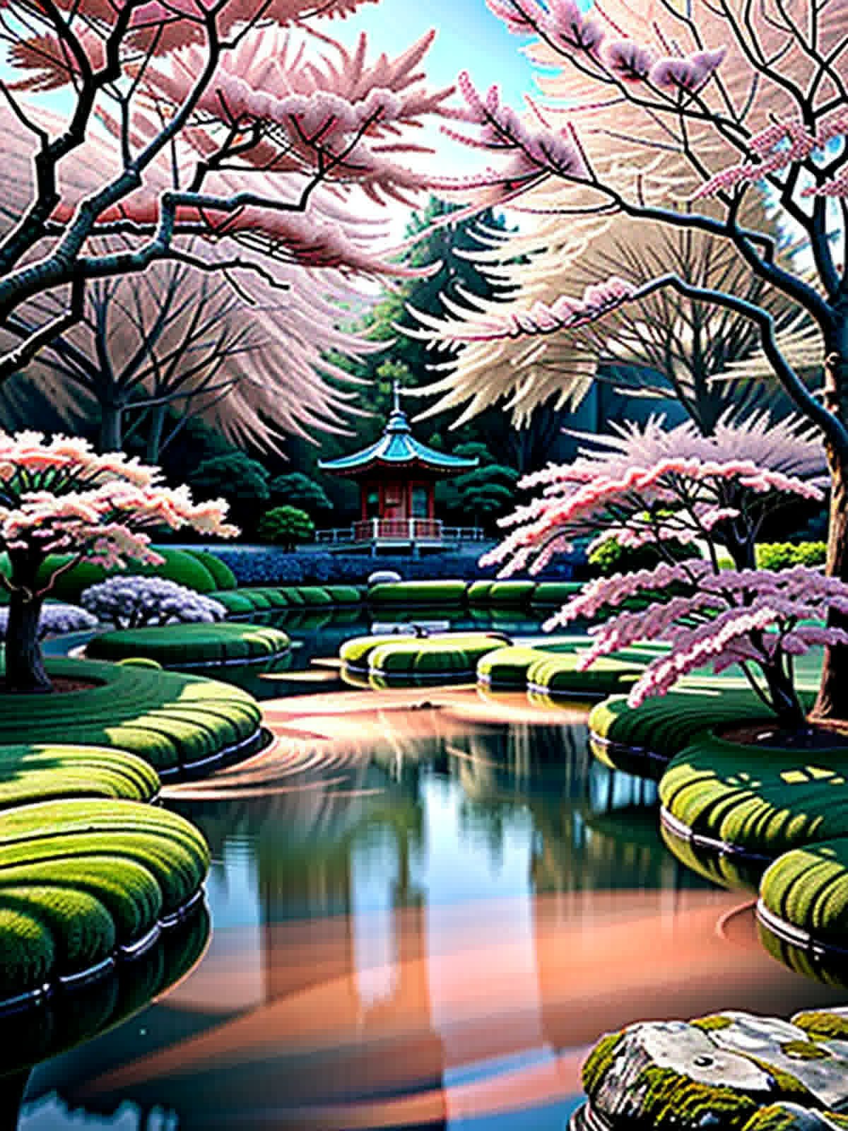 벚꽃 - DreamShaper