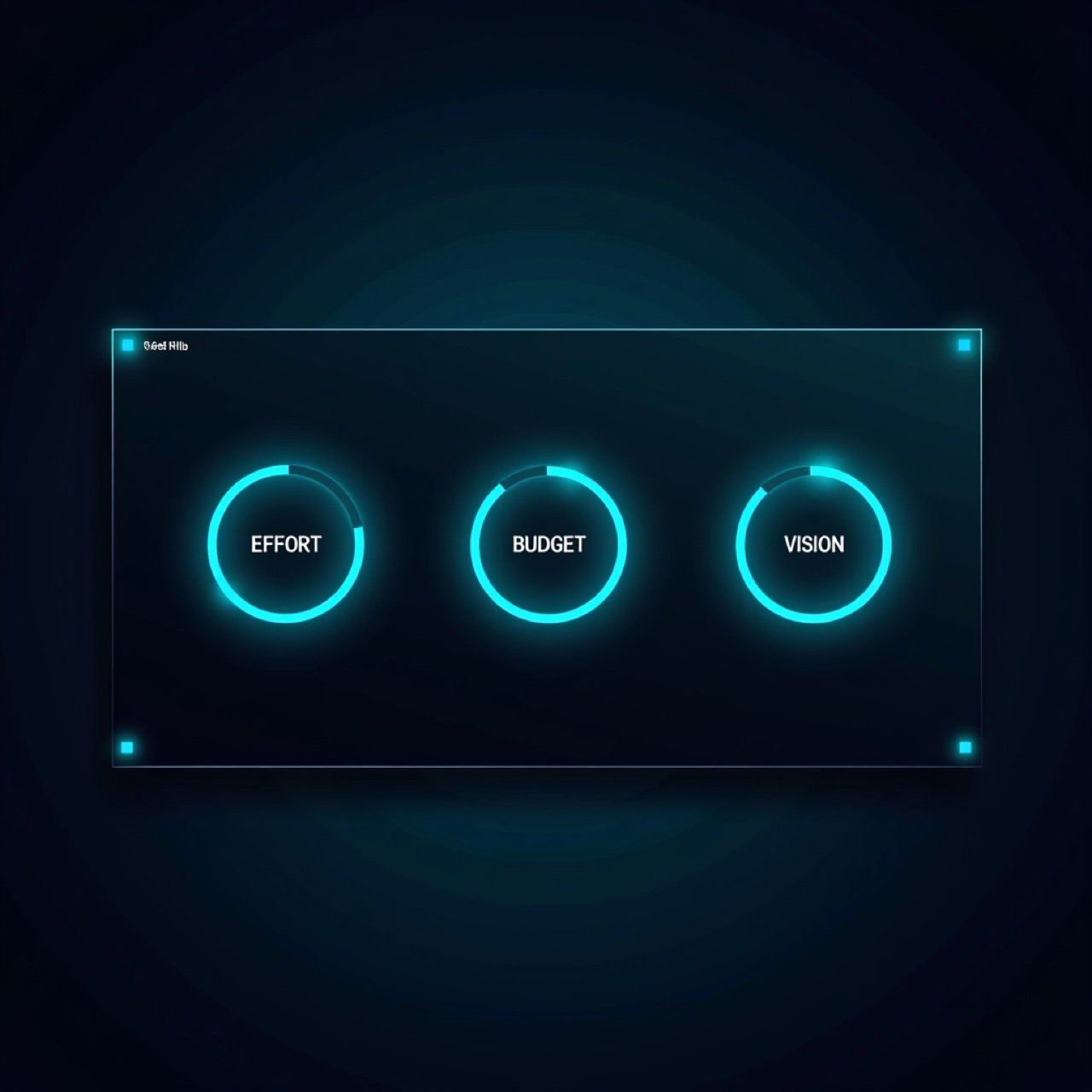 xhigh·Task Budgets·고해상도 비전 세 가지 신기능을 상징하는 AI 제어 패널 일러스트