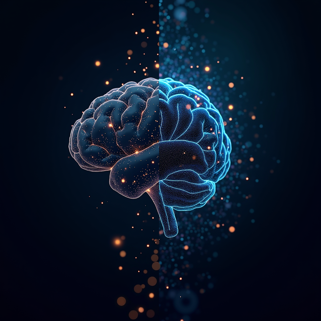 Meta가 오픈소스에서 독점 모델로 전환하며 출시한 Muse Spark을 표현한 일러스트