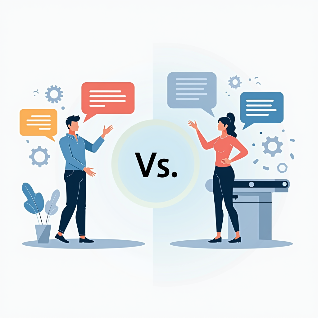 Interactive 모드 vs Print 모드 비교