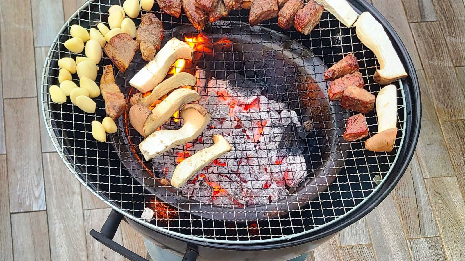 첫날은 바베큐! 못참지~